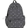 AMZLORD Zaino per laptop di grande capacità con cerniera stampata a stella in | Scomparti portaoggetti Design Zaino alla con ciondolo carino per lo shopping in vacanza