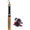 Generic Canna da pesca sul ghiaccio e mulinello - Mulinello ultra liscio per laghi | Mulinello per canna da pesca sul ghiaccio, piccolo mulinello da pesca | meccanismo ultra liscio, attrezzatura da pesca