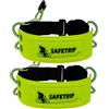 Generic Fascia da braccio riflettente per camminare, regolabile, elastica, ad alta | Attrezzatura riflettente per passeggiate notturne, ciclismo notturno, escursionismo, sport all'aria aperta, uomini, donne