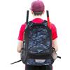 Generic Zaino da baseball con ampio scomparto principale, impermeabile, resistente | Borsa per pipistrelli, con ampio scomparto principale, per palloni da golf, caschi, guanti, scarpe, zaini