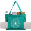 zeroupshop Spaziosa borsa in tela per tappetino da yoga e attrezzatura | Per cerniere pesanti per cerniere SBS, bordi cuciti rinforzati, rivestimento impermeabile, garanzia di lunga durata