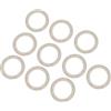 Mtucegi 10Pcs Biciclette Pedale Distanziale Pedivelle Ciclismo Bici Acciaio Inox Anelli Rondelle Guarnizioni Pedali Pedivelle Distanziale Enduring Strada Accessori