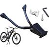 Generic Biciclette a doppia gamba ad alta resistenza con supporto centrale | Stabile rack in metallo per ciclismo montagna strada equitazione sport parcheggio pendolarismo all'aperto