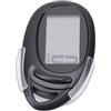 Luocute Clip On 3D Pedometro per Camminare e Correre, Preciso | Contapassi Mini ABS con Clip, Display Grande e Facile da Leggere, Funzionamento Silenzioso per Monitoraggio Discreto,