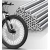 Generic Set di catarifrangenti per raggi, 36 pezzi, visibilità a 360°, facili da montare, catarifrangenti per raggi della bicicletta, occhi di gatto