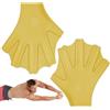 Générique Allenatore Di Nuoto in Silicone Pinne Da Nuoto | Guanti con pinne antiscivolo per piscina, spiaggia interna ed esterna