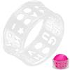 Generic Strumento di allineamento per palline da golf, kit di allineamento marcatore, stencil per disegno a linee, ausilio per la pratica Putt, supporto magnetico per palline, accessorio per sacca da golf