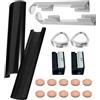 NUOBESTY Kit Riparazione Punte per Stecche da Biliardo, all-in-One | Plastica e Metallo, per Manutenzione del Tavolo e Interventi Rapidi Prima delle Partite
