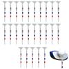 Generic Tees Pegs Golf Trasparente Multifunzionale | Tee da golf per allenamento indoor outdoor driving range aiuto allenamento