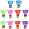 Generic 10 volani da badminton per allenamento, ideali per giocatori giovani, sia al chiuso che all'aperto.