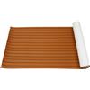 ALFORZAN EVA Teak Ponte Tappeto 269 x 89 cm Schiuma Tappetino Adesivo Antiscivolo | Pavimento Marina Tappeto Ponte Antiscivolo Tagliabile Insonorizzatore Impermeabile Per Yacht Barche Campeggio