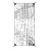 Generic Foglio di alluminio portatile, schiuma Pad Alluminio, Foil Foam Sleeping | Robusto impermeabile su entrambi i lati, tappetino in lamina per dormire, tappetino portatile, zaino spiaggia