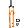 LHHL Forcella ammortizzata aria MTB 26/27,5/29 pollici sgancio rapido 9x100mm | Conica 1-1/8 Corsa 140mm Blocco manuale/remoto Forcelle anteriore per MTB XC AM Rimbalzo Regolazione