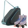 Generisch Borsa per pattini a rotelle con spallacci regolabili e grande spazio | Borsa impermeabile per pattini da hockey per adulti, adolescenti, bambini, viaggi, attrezzatura da sci, donne, uomini