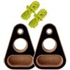 Generic Hangboard Rock Climbing Legno Attrezzatura da allenamento portatile | Tastiera per allenamento pull-up per casa, palestra, garage, uomini, donne, adulti, principianti, professionisti, atleti