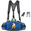 Generic con portabottiglie d'acqua, tracolla regolabile, impermeabile, 2 | Pack Tracolla Caccia Marsupio Cintura Da Corsa Per Caccia Corsa Escursionismo Viaggi Campeggio Sport All'aperto