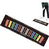 Generic Tappetino da golf leggero pieghevole Trainer Attrezzatura | Golf Practice Pad per uomini, ragazzi, ragazze, giovani, adolescenti, figlio, figlia, famiglia, amici, casa, patio, esterno