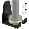 Generic Supporto per bilanciere da parete, , organizer da parete per | Heavy Duty Parete Bilanciere Holder Risparmio di Spazio Commerciale Casa Storage Organizer Accessori Rack Bilanciere Clip per