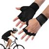 Generic Guanti da allenamento da uomo, robusti, senza dita, antiscivolo, con | Guanti senza dita con supporto per polso, per palestra, sollevamento pesi, bici
