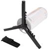 Generic Staffa per contenitore, staffa di base portatile pieghevole triangolare | Basec portatile, treppiede per campeggio, picnic, cucina, alpinismo, escursionismo