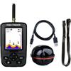 JOJIDE Macchina fotografica subacquea per la pesca, Ecoscandaglio portatile con sensore ecoscandaglio wireless, profondità per