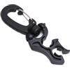 QOXEZY ARA Immersione Tubo Clip Holder Clip, Doppio Keeper per Regolatore Calibri | Mantieni i regolatori e i misuratori per immersioni subacquee saldamente attaccati con una doppia clip porta tubo in nylon.
