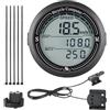 Generic Misuratore di Velocità E Odometro Modulo GPS Display LCD Preciso Velocità | Computer da bicicletta e contachilometri LCD multifunzione per ciclismo su strada, all'aperto, ciclismo e