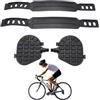Generic Pedale per bici da interni, antiscivolo, regolabile, universale, di | Pedali di ricambio per cyclette per cyclette da corsa, ciclismo, casa, palestra, fitness, allenamento cardio