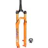 LHHL 26/27,5/29 Forcella ammortizzata aria mountain bike sgancio rapido 9x100mm | Conica 1-1/2 Corsa 120mm Manuale Blocco Forcelle anteriore per MTB XC AM Rimbalzo Regolazione Freno a disco