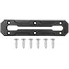 RKJRTK Montaggio per Accessori per Kayak per la | Supporto per binario in ABS con design a per vite scanalato, supporto leggero