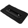BESTOMZ Fessura per Pinna da Paddleboard Tavola da Surf Connettore per Pinna in PVC Nero Base Protettiva Bordo Integrato Rimozione Rapida per Sport Acquatici