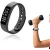 RANJIMA Orologio contapassi, senza connessione per cellulare, fitness tracker | Braccialetto fitness impermeabile IP68, contatore di calorie, contapassi, monitoraggio del sonno, per camminare e correre