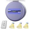 Generic Allenatore automatico di badminton di rimbalzo, allenatore regolabile di | Allenatore regolabile di rimbalzo per giocatore singolo di badminton, strumento di allenamento da solo per la casa
