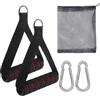 Generic Maniglie per allenamento Attacco cavo maniglia D | Fascia per esercizi per palestra domestica, pilates, yoga, allenamento della forza, pull down, fascia di resistenza
