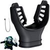 Generic Boccaglio in silicone portatile resistente all'usura | Comodo bocchino di ricambio per regolatori di immersioni standard, attrezzatura subacquea, snorkeling, nuoto, subacquea