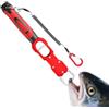 Generisch Pinza per labbra da pesca 2 in 1 con bilancia da 18 kg | Robusta pinza da pesca per pesce persico, siluro, trota, in barca, offshore, in acqua salata e