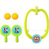 WNXGNHO Set di allenamento da tennis da tavolo | Set di gioco della porta di ping-pong, allenatore di tennis da tavolo sospeso regolabile con la pagaia,