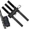 Generic Supporto portatile per altoparlante da bicicletta, regolabile, antiscivolo | Supporto per bicicletta Soundbar resistente alle intemperie | Fascia protettiva antiscivolo per golf cart | Versatile attacco