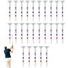 Generic Tee da golf trasparenti, regolabili, multifunzionali, antiscivolo | Tee da golf per allenamento indoor - outdoor driving range aiuto allenamento