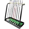 Generic Supporto for Display for Putter da Golf con 9 Slot | Supporto for mazze da golf da pavimento for case, cortili, giardini