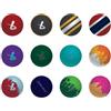 Bauer Mystery - Mini palla in schiuma, confezione da 3, colori assortiti