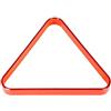 Generic Biliardo Rack Posizionamento Riutilizzabile Biliardo Accessori | Supporto triangolare per tavolo da biliardo per sala giochi, casa, club, bar, allenamento, partita, insegnamento quotidiano
