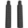 APLUSGEAR Alluminio lega Bipod 360 gradi rotazione regolabile estensione rapida Detach Picatinny 20 mm Rail Mount With Hand Stop (Black-Extend Leg)