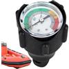 Generic Barometro gonfiabile Barometro Tavola da surf Tester di pressione 'aria | Strumento di misurazione dell'aria, accessori per zattere, forniture per pompe dell'acqua per viaggi, all'aperto
