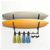 GMBAYUE Surfboard Support, Supporto da Parete for Tavola da Surf for Parete, Rastrelliere Garage in Ferro for Snowboard, Shortboard, Skimboard e Longboard