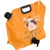 Generic Contenitore d'acqua da campeggio, a tenuta stagna, 8 l | Brocca pieghevole per l'acqua con beccuccio, per escursionismo, ciclismo, alpinismo, zaino
