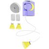 Generic Attrezzatura sportiva ricaricabile di altezza regolabile 'allenatore di | Kit di allenamento singolo con telecomando elastico per allenamento in discoteca, palestra, esercizi, scuola