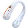 Generic Ventilatore da collo senza lama USB ricaricabile a 5 velocità ventola di | Ventilatore da collo senza lama con 5 velocità, design ricaricabile USB, raffreddamento a mani libere per casa, viaggi