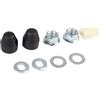 Mtucegi Biciclette Mozzi Motore Rondelle Dado 12mm 14mm Alberi Tappi a Vite Rondelle/Distanziali/Coperture Dado Biciclette Elettriche Mozzo Elettrico Assi Motore