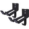GMBAYUE 2Pcs Surfboard Wall Rack, Supporto Espositivo for Skateboard, Snowboard Rack Hanger, Supporto da Parete Sospeso for la Casa, il Soggiorno